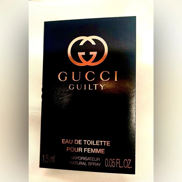 Gucci Guilty Eau De Toilette Pour Femme 1.5ml .05 Oz Travel Sample Perfume - Picture 1 of 2